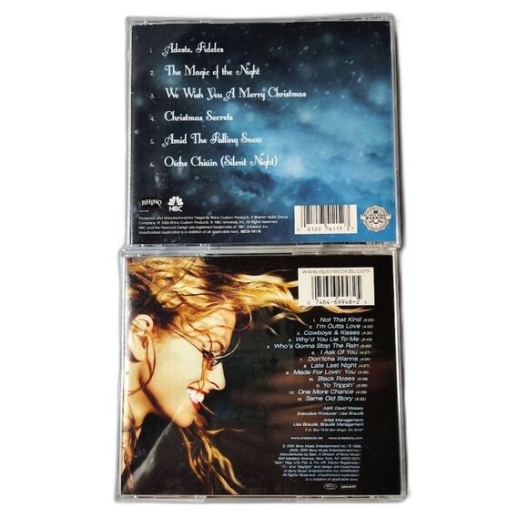 Lot 2 CDs Anastacia Not that Kind Enya NBC Sounds of the Season - Picture 2 of 2